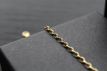 Load image into Gallery viewer, 9ct Gold Hollow Oval Belcher Chain Bracelet
