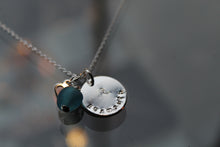 Load image into Gallery viewer, Barmouth /Abermaw Aqua Charm Necklace
