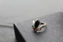 Load image into Gallery viewer, Black Onyx Crown Ring
