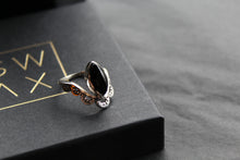 Load image into Gallery viewer, Black Onyx Crown Ring
