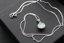 Load image into Gallery viewer, Blue Sea Glass Necklace
