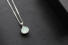 Load image into Gallery viewer, Blue Sea Glass Necklace
