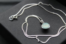 Load image into Gallery viewer, Blue Sea Glass Necklace
