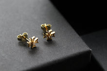 Load image into Gallery viewer, Cubic Zirconia Maltese Cross Earrings
