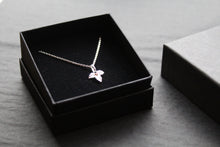 Load image into Gallery viewer, Holly Pendant with Rose Gold Plate Berries
