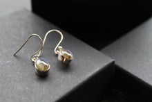 Load image into Gallery viewer, Labradorite Teardrop Cab Earrings
