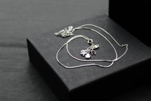 Load image into Gallery viewer, Lucky Charms Silver Necklace
