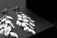 Load image into Gallery viewer, Multi Leaf Long Drop Earrings
