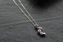 Load image into Gallery viewer, Rainbow Cubic Zirconia Bubbles Pendant
