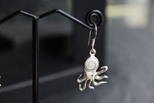 Load image into Gallery viewer, Shiva Eye &amp; Sterling Silver Octopus Earrings
