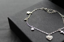 Load image into Gallery viewer, Silver Charm Bracelet
