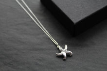 Load image into Gallery viewer, Silver Chunky Starfish Necklace
