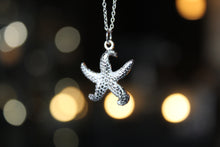 Load image into Gallery viewer, Silver Chunky Starfish Necklace
