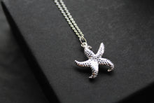 Load image into Gallery viewer, Silver Chunky Starfish Necklace
