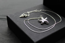 Load image into Gallery viewer, Silver Chunky Starfish Necklace
