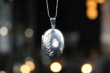 Load image into Gallery viewer, Silver Oval Locket
