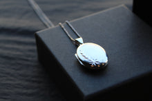 Load image into Gallery viewer, Silver Oval Locket
