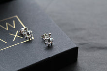 Load image into Gallery viewer, Silver Turtle Studs
