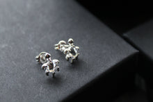 Load image into Gallery viewer, Silver Turtle Studs
