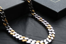 Load image into Gallery viewer, Stainless Steel and Gold IP Polished Necklace
