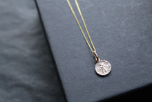 Load image into Gallery viewer, Tiny 9ct Gold St Christopher and Chain
