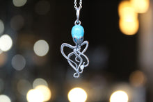 Load image into Gallery viewer, Turquoise Octopus Necklace
