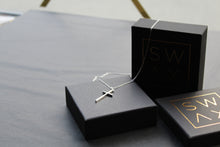 Load image into Gallery viewer, Classic Silver Cross Necklace
