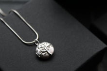 Load image into Gallery viewer, Clear CZ Tree of Life Textured Locket
