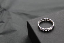 Load image into Gallery viewer, Curb Chain Silver Ring
