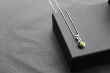 Load image into Gallery viewer, Faceted Peridot Pendent
