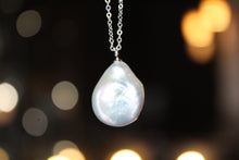 Load image into Gallery viewer, Freshwater Pearl Teardrop Necklace
