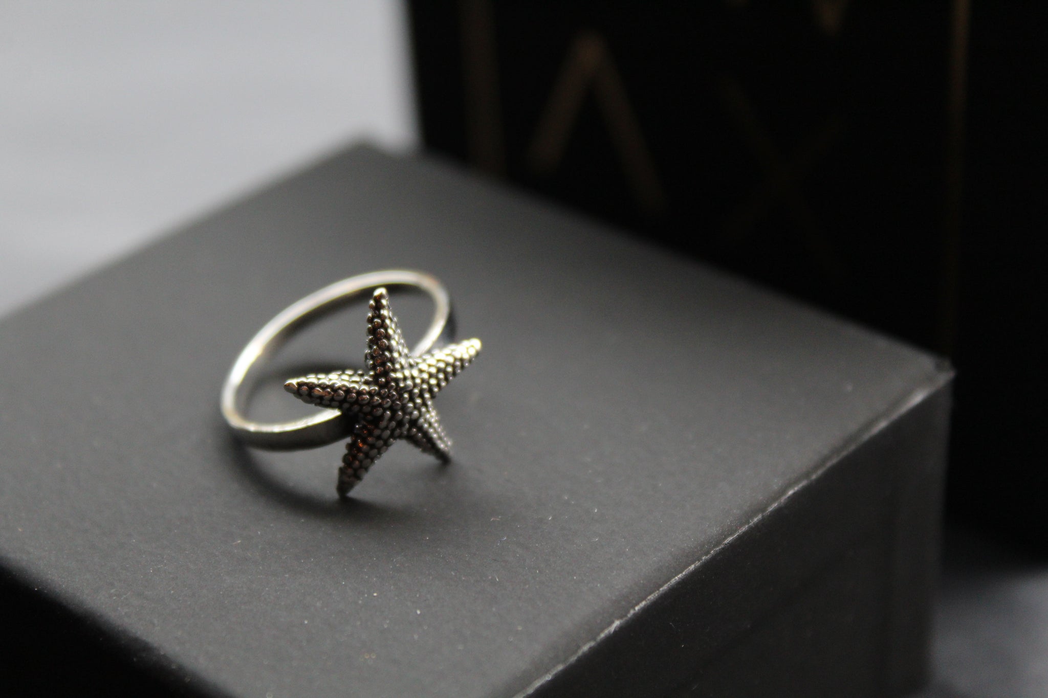 Starfish ring on sale