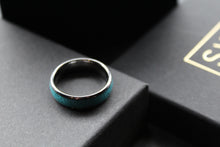 Load image into Gallery viewer, Tungsten Carbide Turquoise Ring
